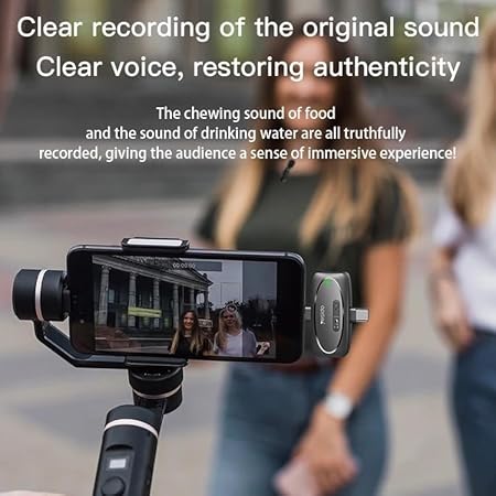 Mikrofon wireless YESIDO KR15 Dual Low-latency