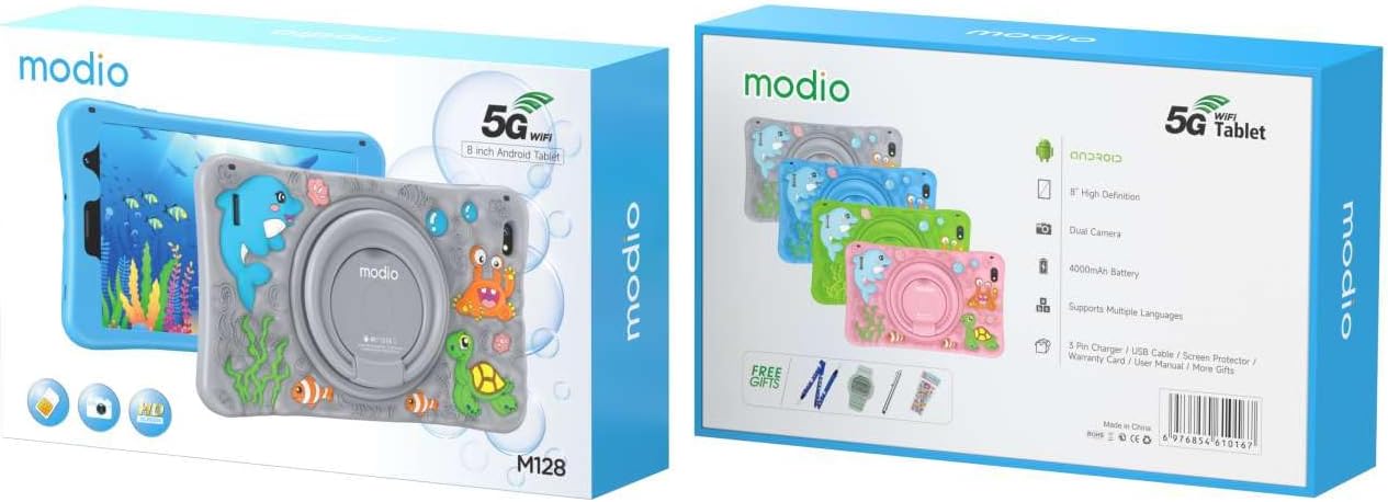 Tablet për Fëmijë Modio M128 me kartë SIM