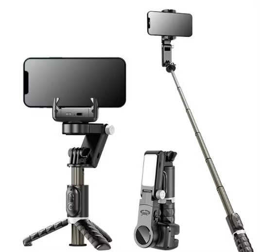 Q09 3 ne 1- Tripod stabilizues, selfie stick, ring light