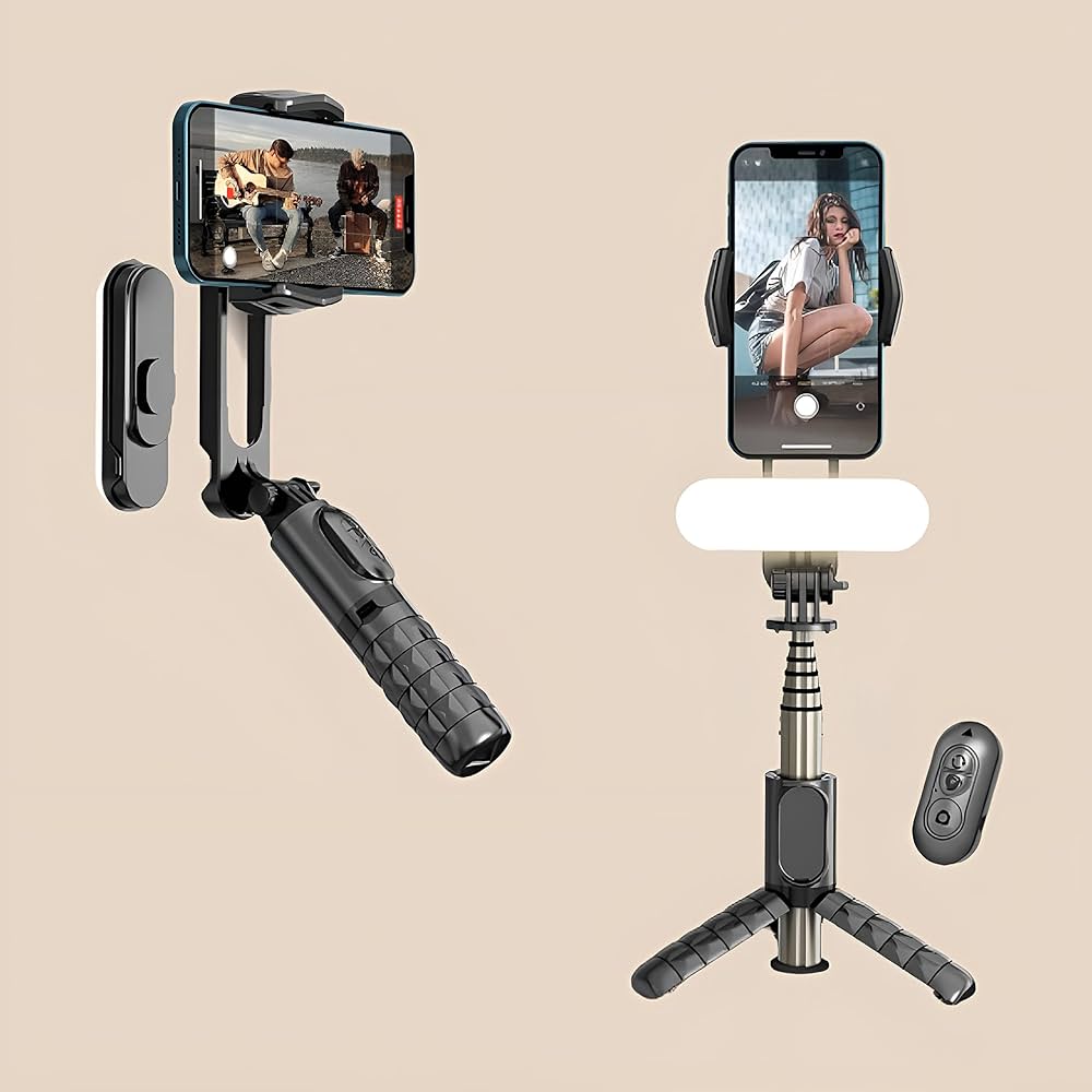 Q09 3 ne 1- Tripod stabilizues, selfie stick, ring light
