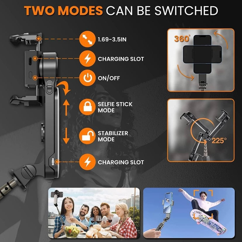 Q09 3 ne 1- Tripod stabilizues, selfie stick, ring light