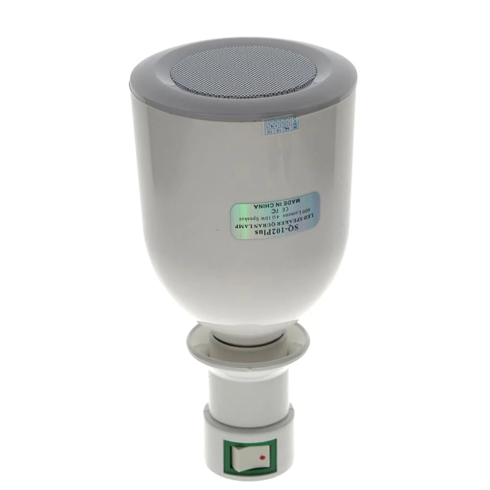 Llampë dhe altoparlant me ajete Kuranore