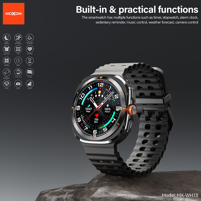 Smartwatch Ultra Moxom MX-WH18