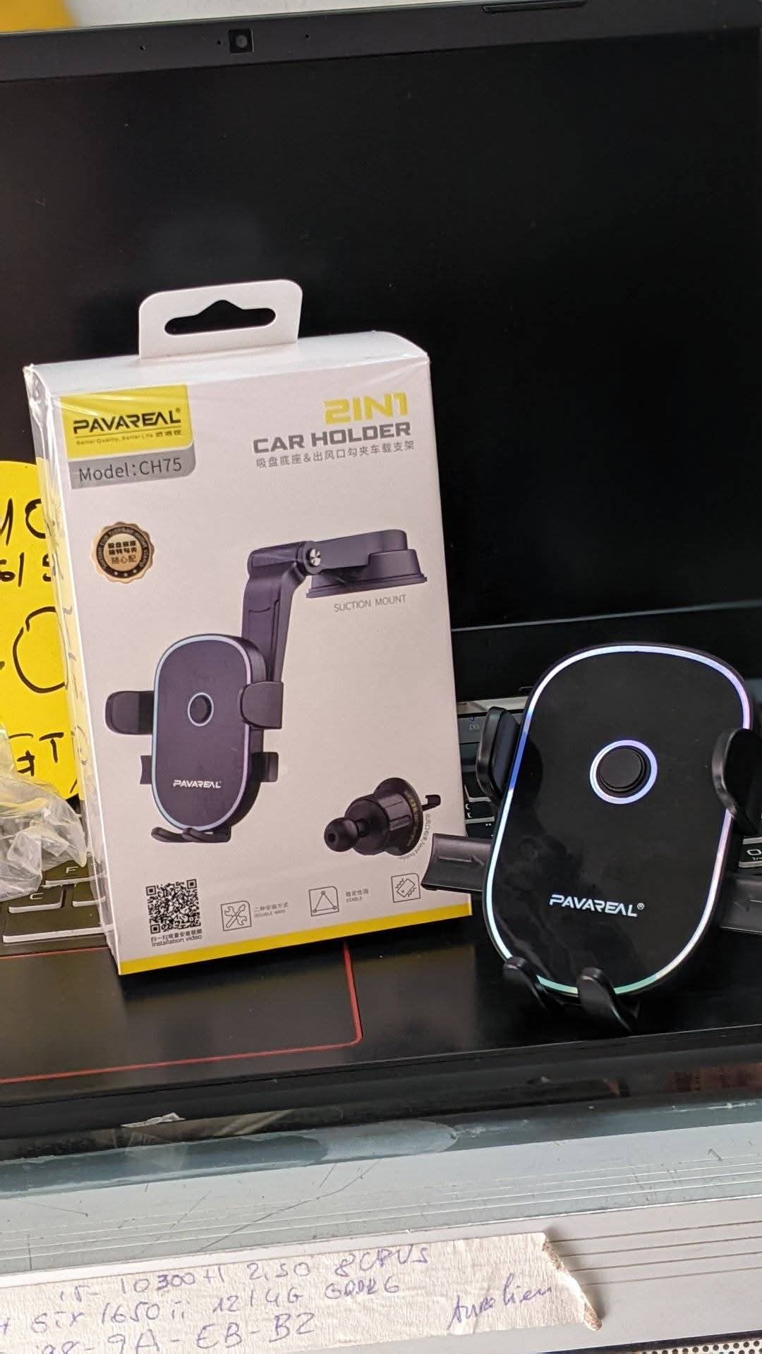 Mbajtëse telefoni për makinë Pavareal CH75