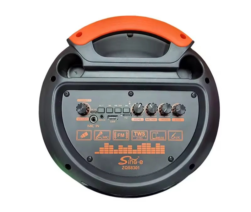 Boks me Bluetooth Multi Media Speaker - Party Karaoke Lokale