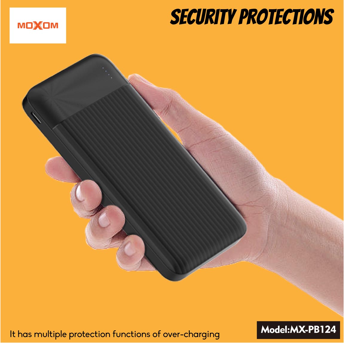 Powerbank 10000MaH MOXOM PB-124