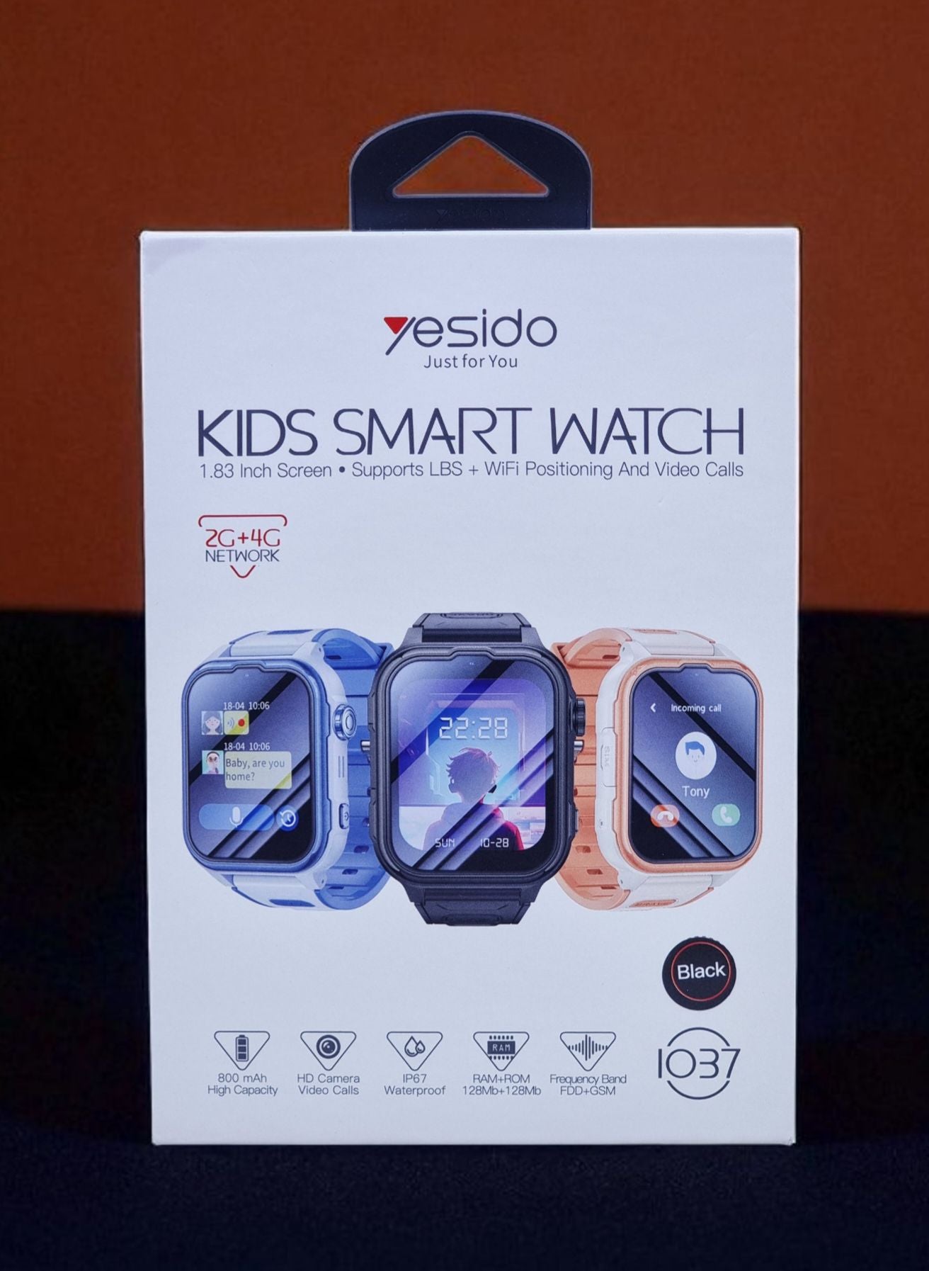 Orë Inteligjente për Fëmijë Yesido 4G me GPS