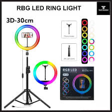 Dritë LED Ring Light 3D-30 RGB
