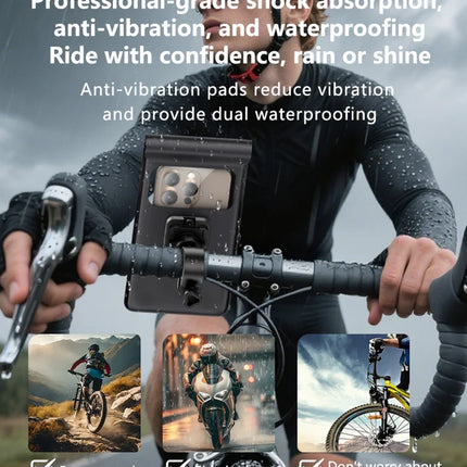 Mbajtëse Telefoni për Biçikletë dhe Motorr 360° Waterproof