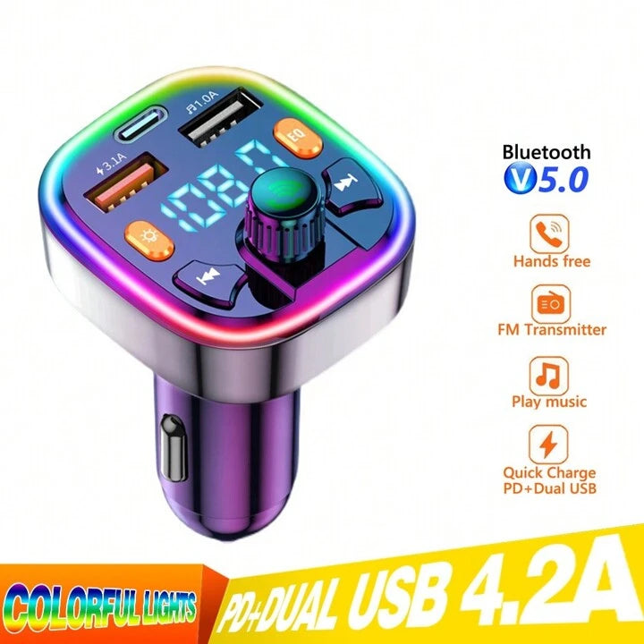 MP3 për makine Q5 3.1A USB Bluetooth Karikues