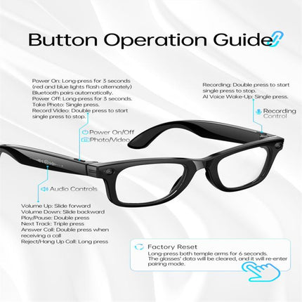 Syze Inteligjente W620 Smart Glasses