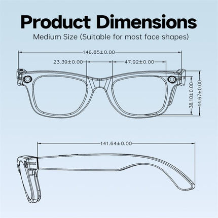 Syze Inteligjente W620 Smart Glasses