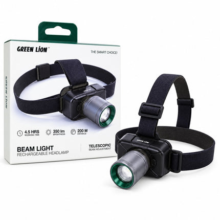 Elektrik koke i karikueshëm Green Lion Beam Light