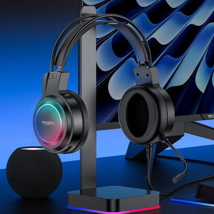 Kufje Gaming me Mikrofon Yesido EK05