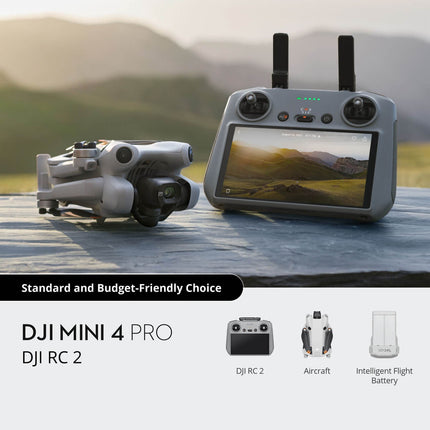 Dron DJI Mini 4 Pro with RC 2 Controller
