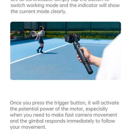 Selfie stick stabilizues Hohem iSteady Pro 4