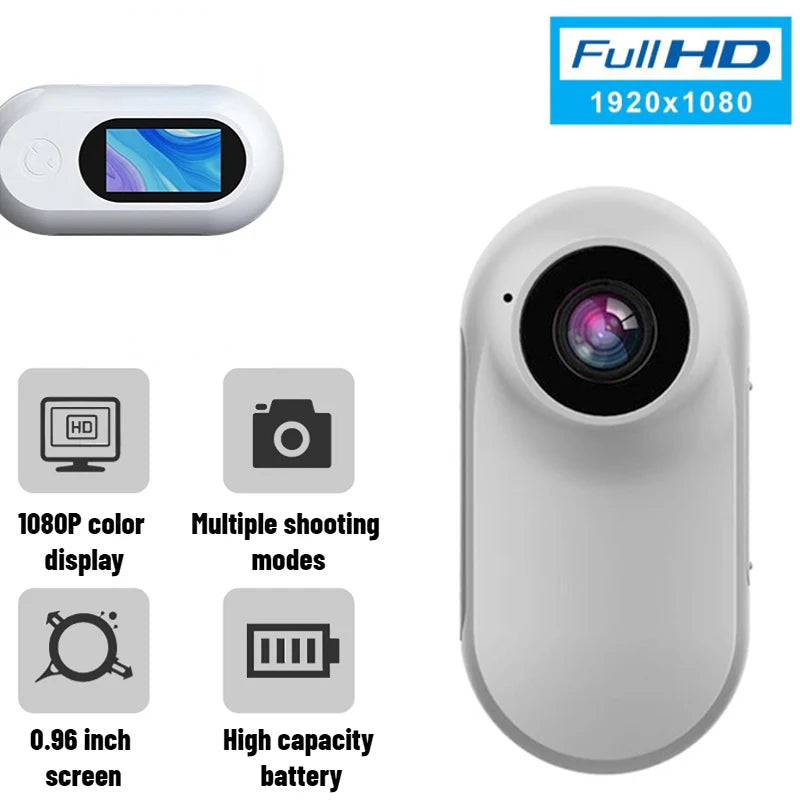 Mini Kamer A100 Thumb HD 1080P Mini Action-Camera Cycling Anti-shake Magnetic Waterproof Sports Camera