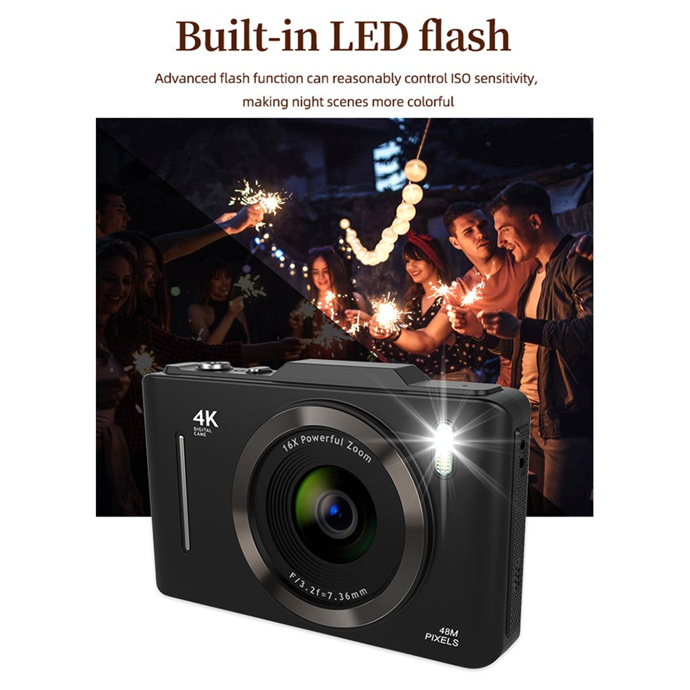 Mini Kamër Digjitale Fashion CCD H16 Ekran 2.8-inch Zmadhim 16x