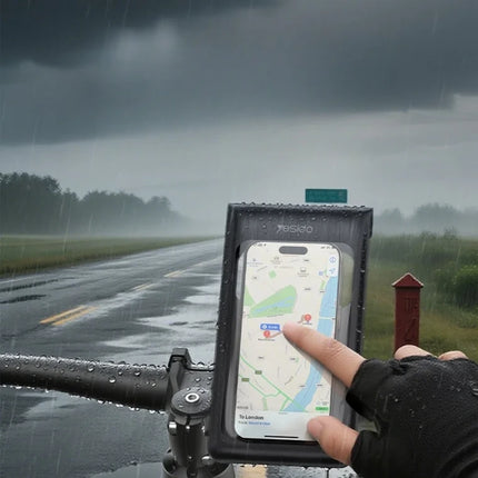 Mbajtëse Telefoni për Biçikletë dhe Motorr 360° Waterproof