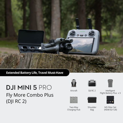 Dron DJI Mini 5 Pro Fly More Combo Plus