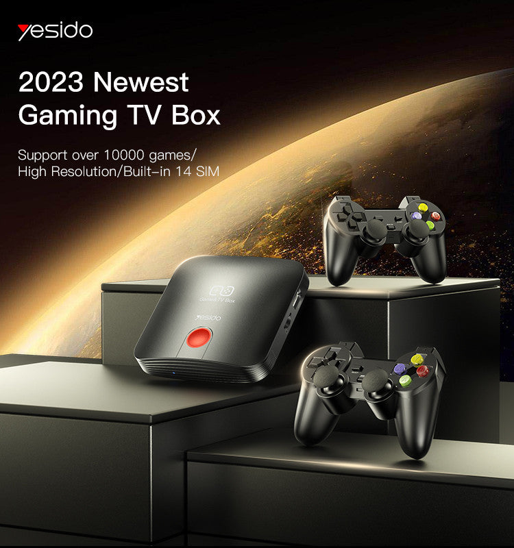 Konsolë GameBox me Android YESIDO TV12 4K