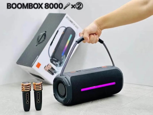 Boks me bluetooth Boombox 8000