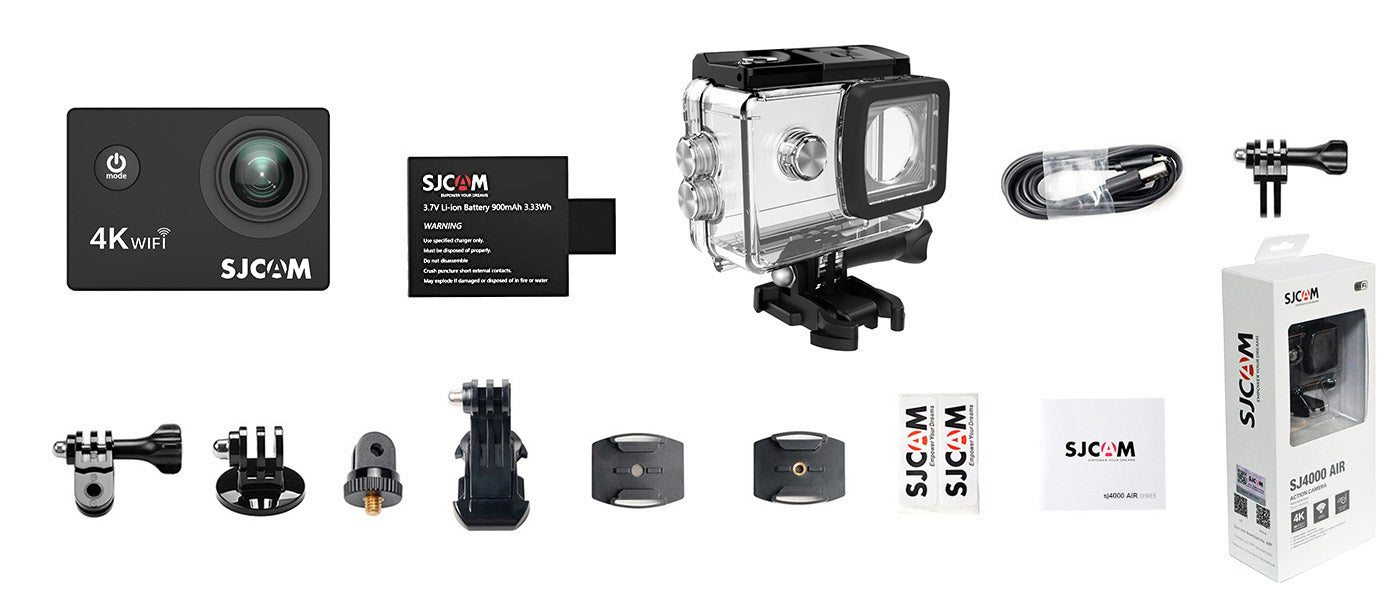 Kamer Sportive Kundra Ujit SJCAM SJ4000 Air WiFi Action Camera