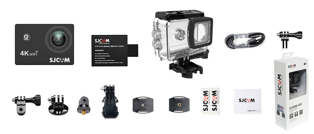 Kamer Sportive Kundra Ujit SJCAM SJ4000 Air WiFi Action Camera
