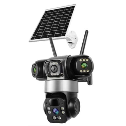 Kamer e Jashtme me 3 Lente Triple Screen PTZ Outdoor Security Camera
