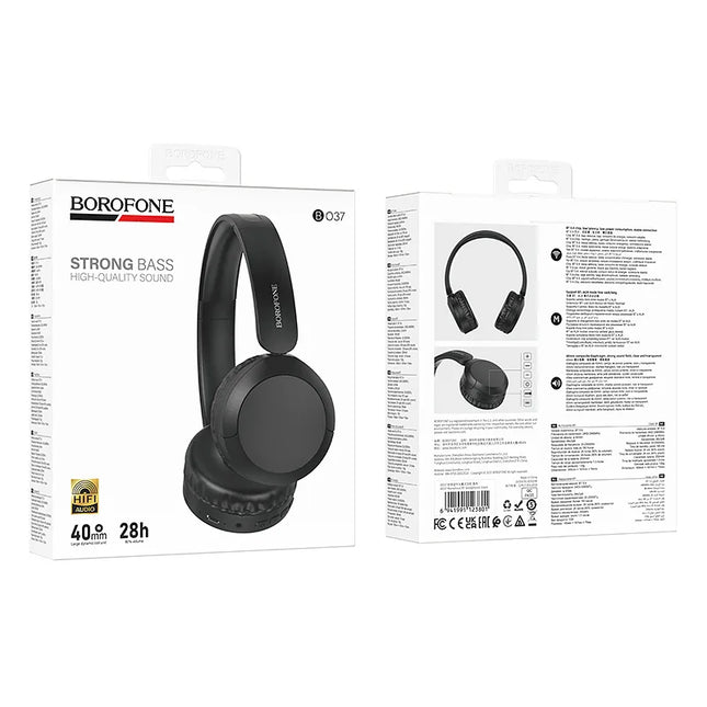 Kufje me Bluetooth Borofone Headphones B037