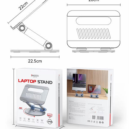 Mbajtëse Laptopi dhe Tableti Yesido