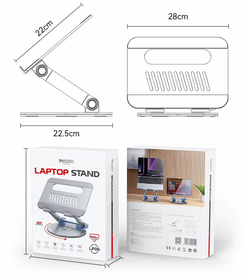 Mbajtëse Laptopi dhe Tableti Yesido