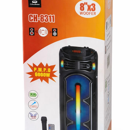 Boks me Bluetooth CyberHome CH-8311 Karaoke