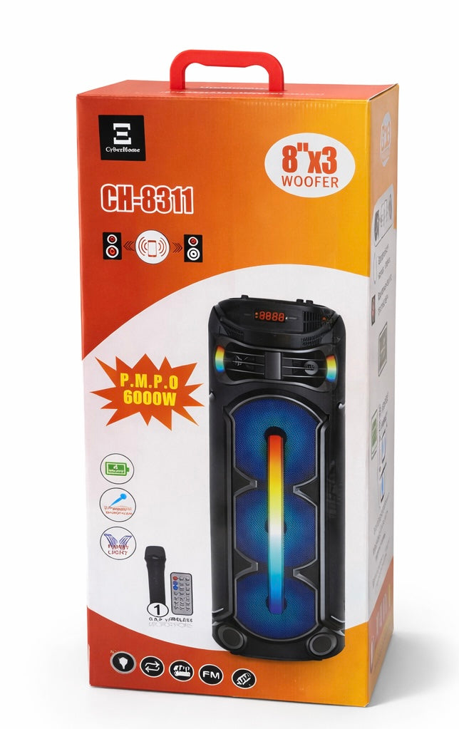 Boks me Bluetooth CyberHome CH-8311 Karaoke