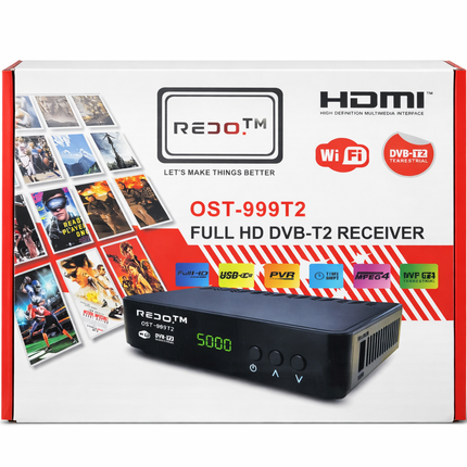 Dekoder DVB-T2 Redo™ OST-999T2