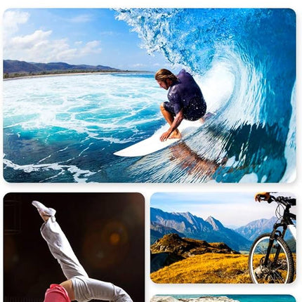 Kamer Sportive SOOCOO Waterproof Control Rechargeable Battery