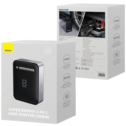 Baseus Super Energy 2-in-1 Jump Starter për Makinë (1000A)