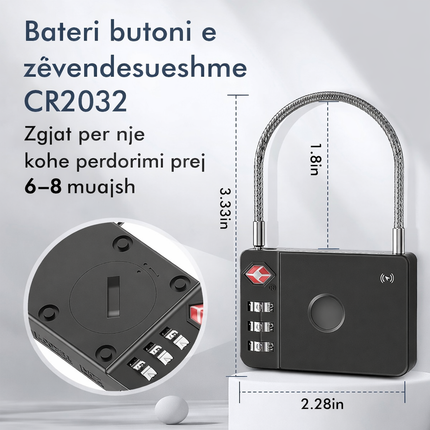 Smartlock për Valixhe MiLi