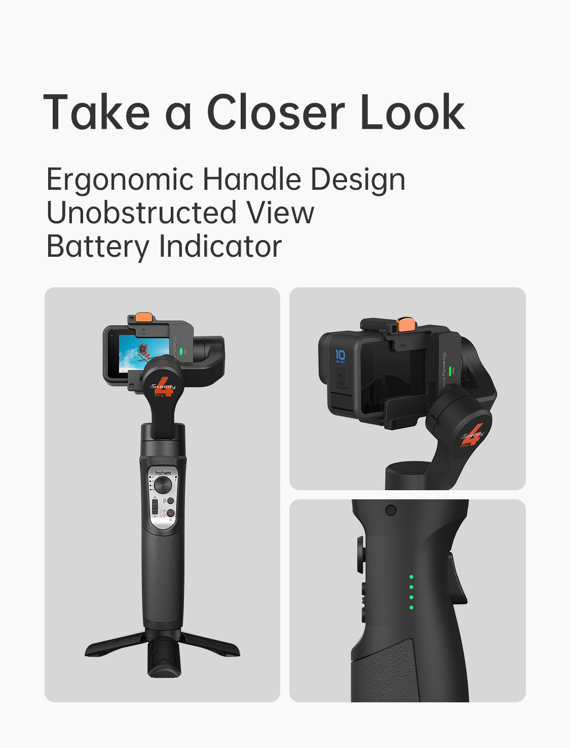 Selfie stick stabilizues Hohem iSteady Pro 4