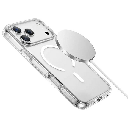 Kasë MagSafe për iPhone 18/Pro/Pro Max Transparente