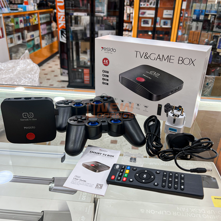 Konsolë GameBox me Android YESIDO TV12 4K