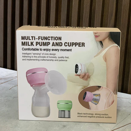 Pompë Gjiri Elektrike 2në1 me kupa