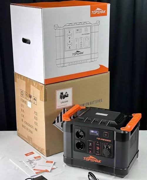 Gjenerator Energjie Për Kamping TOPSHAK TS-PS1000 1100Wh