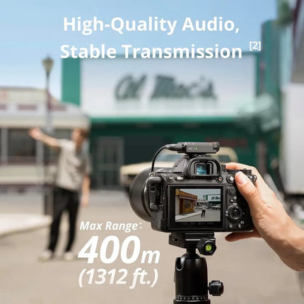 Mikrofon Wireless Profesional për Telefon & Kamera DJI Mic Mini