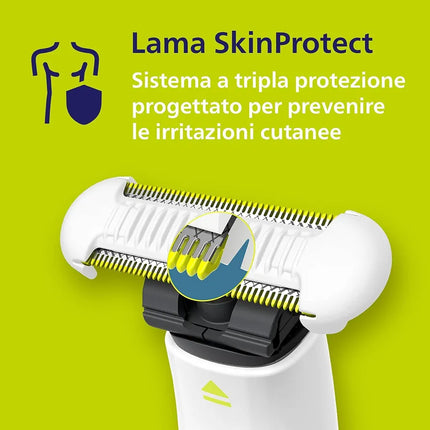 Makine Rroje për Zona Delikate Philips OneBlade Intimate