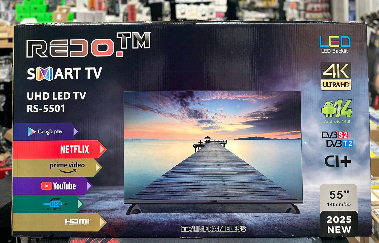 Televizor me internet 55 polsh Redo.Tm UHD