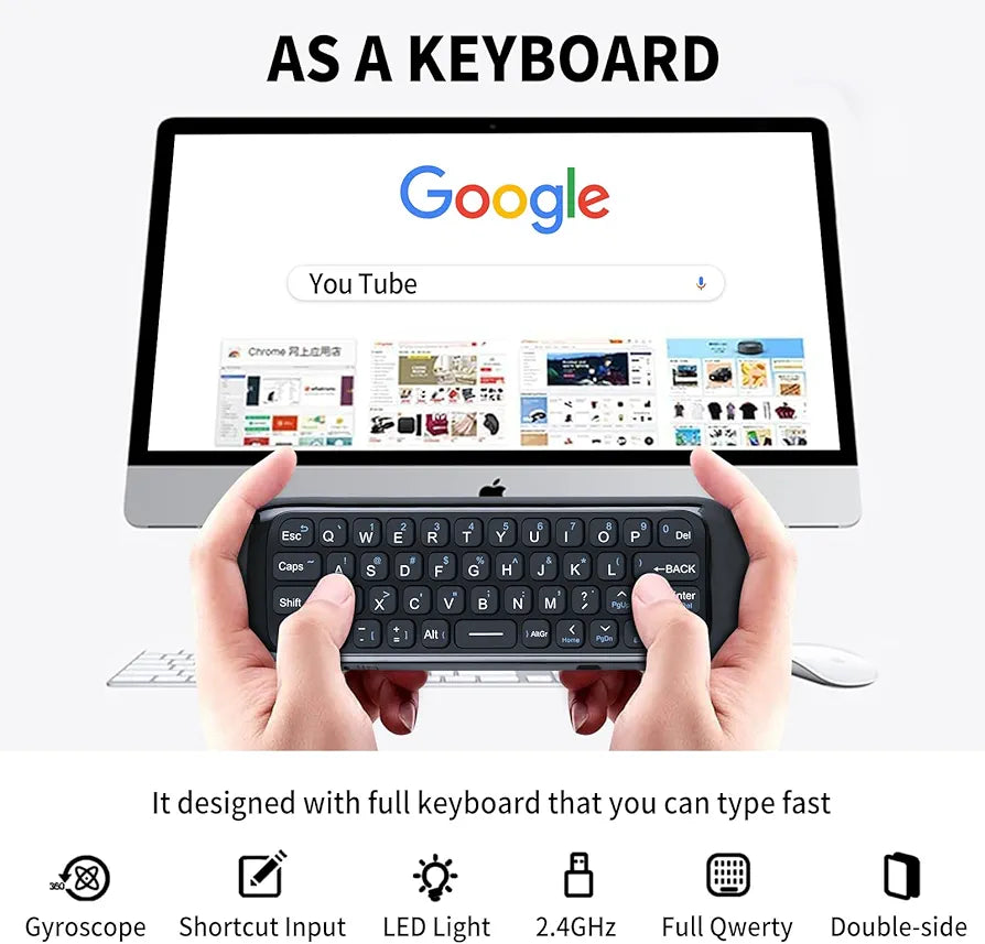Telekomandë me Tastierë M8 Air Mouse