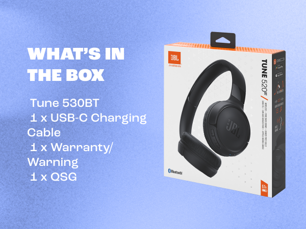 Kufje JBL TUNE 530BT