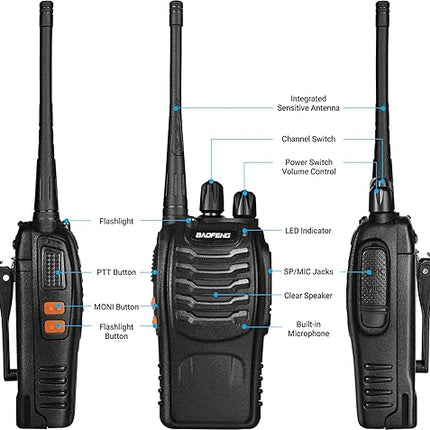 Radio Marrëse Dhënëse Baofeng BF‑888S