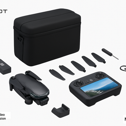 Dron me GPS Gimbal Pihot P80 Maxv2  - Telekomande me ekran